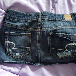 American Eagle Denim Mini Skirt